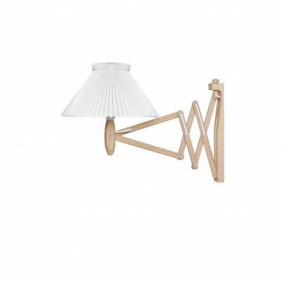 Wall lamp, SAX light oak, incl. shade 1-17, L:60cm