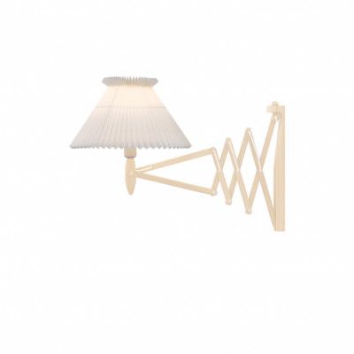 Wall lamp, SAX, light oak, incl. shade 6-21