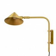 Watt&Veke Kelly vägglampa kort arm Guld