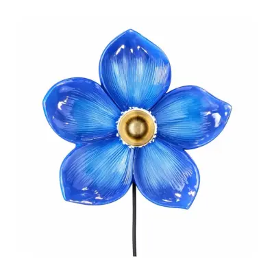 WERNS Vägglampa Flower, blue