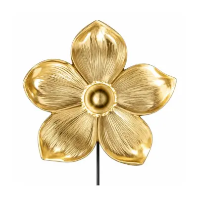 WERNS Vägglampa Flower, gold