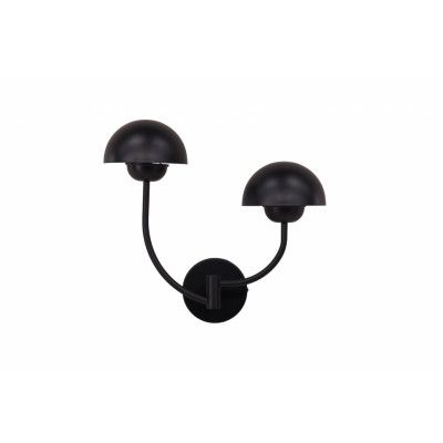 WIN COLLECTION Lyckorna vägglampa - svart järn