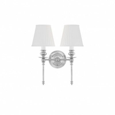 Wivallius vägglampa nickel