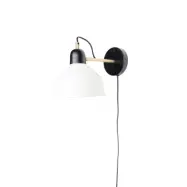ZUIVER Skala vägglampa - vitt järn
