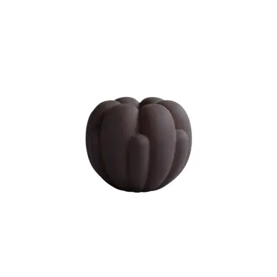 101 COPENHAGEN - BLOOM Mini vas, choklad, 27 cm, keramik