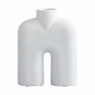 101 Copenhagen Cobra Tall mini vas 18x17 cm Bone white