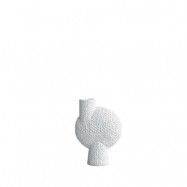 101 Copenhagen - Sphere Vase Bubl Shisen Medio Bone White 101 Copenhagen