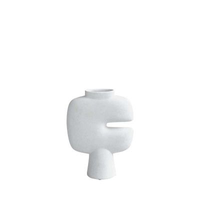 101 Copenhagen - Tribal Vase Medio Bone Vit