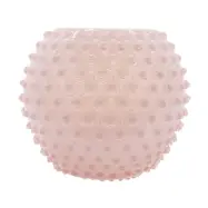 Anna Von Lipa Hobnail Globe vas 18 cm Soft Rosa