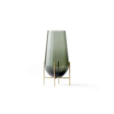 Audo Copenhagen - Echasse Vas Large Smoke/Brushed Brass