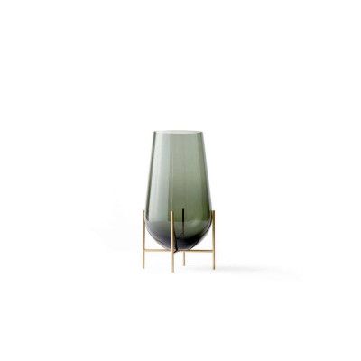 Audo Copenhagen - Echasse Vas Medium Smoke/Brushed Brass