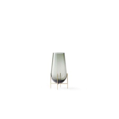 Audo Copenhagen - Echasse Vas Small Smoke/Brushed Brass