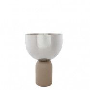 AYTM - Torus Flowerpot Ø17 Silver/Taupe