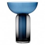 AYTM - Torus Vase Ø25 Svart/Navy