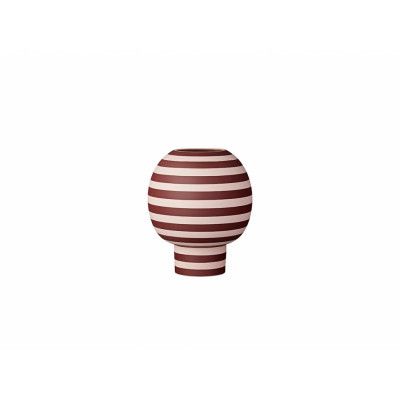 AYTM - Varia Sculptural Vase Rose/Bordeaux