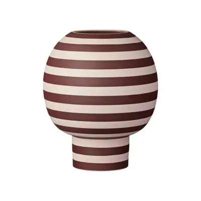 AYTM - Varia Sculptural Vase Rose/Bordeaux