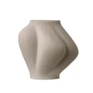 AYTM - Vase Saltare, 25 cm, taupe, keramik