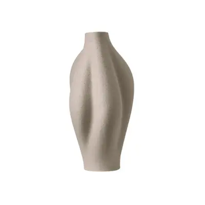 AYTM - Vase Saltare, 35 cm, taupe, keramik