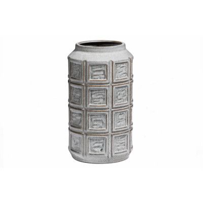 BEPUREHOME Innehåller vas, rund - ljusgrön keramik