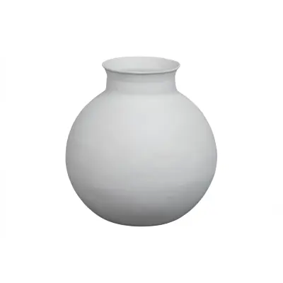 BEPUREHOME Vicing vas, rund - dimmrå aluminium