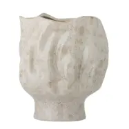 BLOOMINGVILLE Adair Vas, Vit, Stengods (D21xH24 cm)