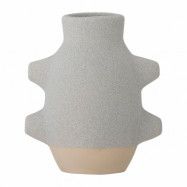 Bloomingville Birka vas vit 16 cm
