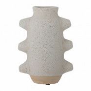 Bloomingville Birka vas vit 23 cm