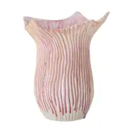 Bloomingville Floral vas 29 cm Rosa