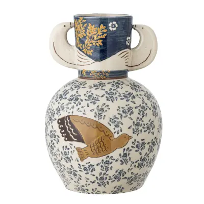 BLOOMINGVILLE Hezha Vas, Blå, Stengods