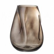 BLOOMINGVILLE Ingolf Vas, Brun, Glas, L19,5xH26xB18 cm