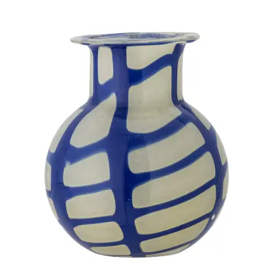 BLOOMINGVILLE Kiran Vas, Blå, Glas