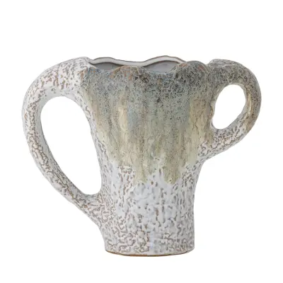 BLOOMINGVILLE Ledger Vas, Grön, Stengods