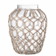 BLOOMINGVILLE Nichala Vase, Klar, Glas