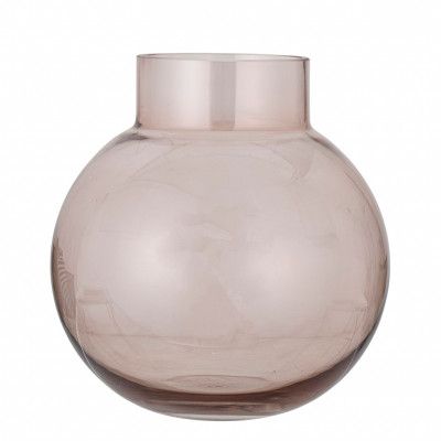 BLOOMINGVILLE Renato Vase, Rosa, Glas