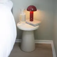 Bord Oscar Dia 34,5cm Beige