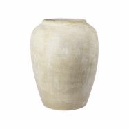 BROSTE COPENHAGEN Ray utekruka, rund - antikbeige fibercement
