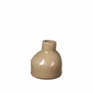 BROSTE COPENHAGEN Silas vas, rund - ljust sandglas
