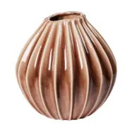 Broste Copenhagen Wide vas L 30 cm Fawn
