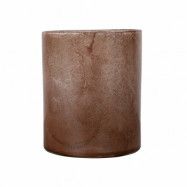 Byon Calore ljuslykta-vas L Ø20 cm Rusty red