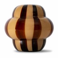 Byon Curlie vas 20 cm Brun-beige
