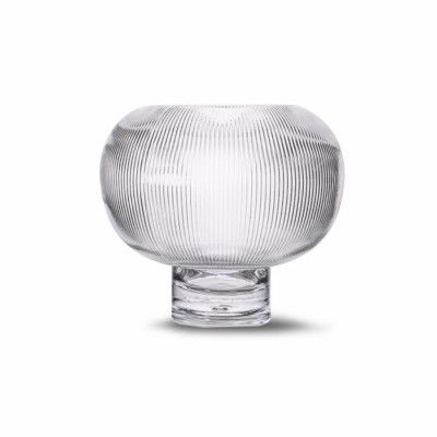 ByOn Vas/Skål Sphere Klar 24cm
