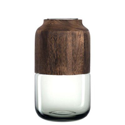 Colletto Vas Leonardo Trä/Glas 32 cm