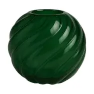 Cooee Design Twist ball vas Ø20x19 cm Forest green