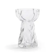 Cooee Design Twist bulb vas 12,8 cm Clear