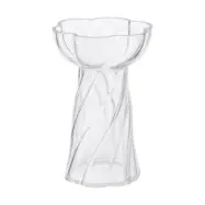 Cooee Design Twist bulb vas 19 cm Clear