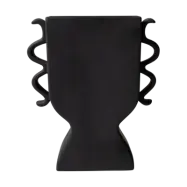 DBKD Flat vas 25 cm Black