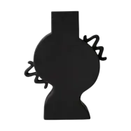 DBKD Flat vas 33 cm Black