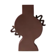DBKD Flat vas 33 cm Brown