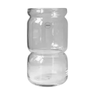 DBKD Neck vas Clear, Ø12x22,5 cm