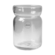 DBKD Neck vas Clear, Ø8x12 cm